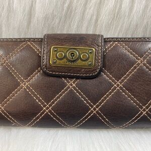 Fossil Brown leather Women’s Wallet